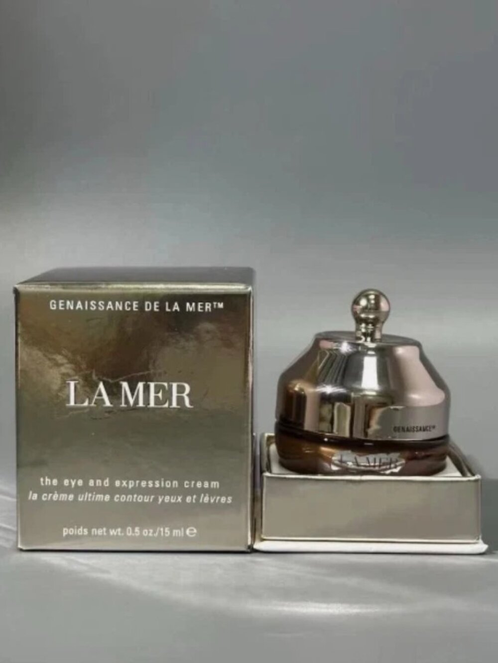 La Mer Genaissance Eye & Expression Cream 0.5 oz 15ml Luxury Eye Treatment